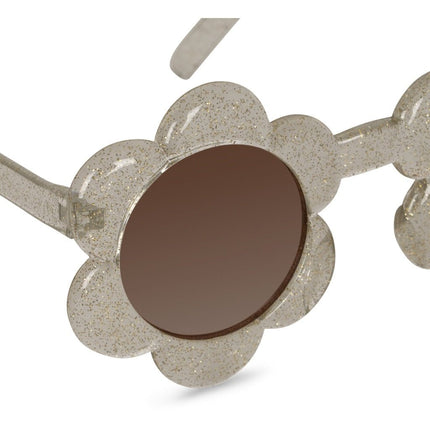 Konges Slojd Baby Zonnebril Flower Glitter - Konges Slojd - Babywinkel - 5715404204514