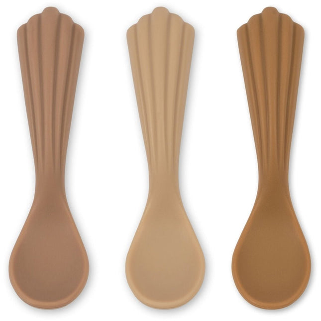 Konges Slojd Babylepel Shell 3St - Konges Slojd - Babywinkel - 5712982509093