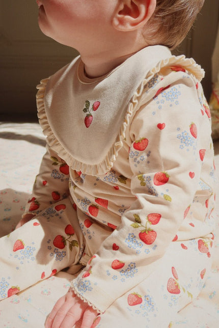 Konges Slojd Basic 2 Pack Frill Bib Marmalade Mix koop je bij Babywinkel