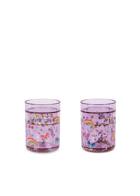 Konges Slojd Bekertje Glitter Rainbow Twinkle 2St koop je bij Babywinkel