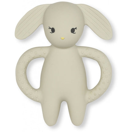 Konges Slojd Bijtring Rabbit Clay 13x10cm - Konges Slojd - Babywinkel - 5712982350831