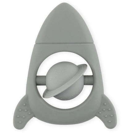 Konges Slojd Bijtring Soother Sibling Rocket Whale - Konges Slojd - Babywinkel - 5715404048156