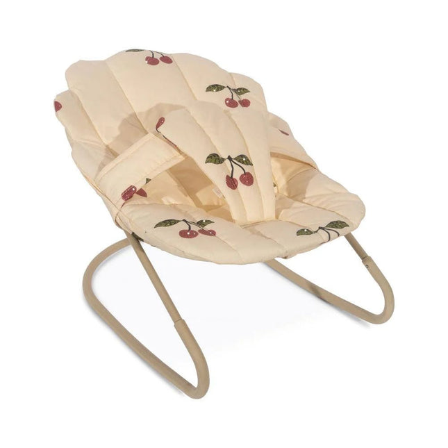 Konges Slojd Doll Bouncer - Poppenwipstoeltje Ma Grande Cerise Pink Glitter - Babywinkel - 5715404342209
