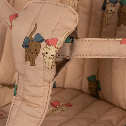 Konges Slojd Doll Stroller Bow Kitty Pink - Babywinkel - 5715681033555