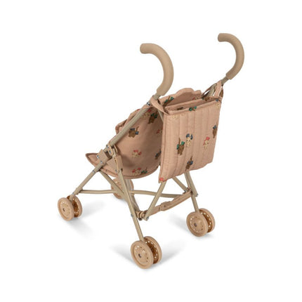 Konges Slojd Doll Stroller Bow Kitty Pink - Babywinkel - 5715681033555