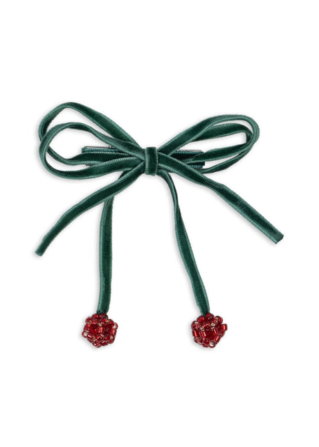 Konges Slojd Haarspeldje Baby Kersen Smoke Pine 2St - Konges Slojd - Babywinkel - 5715404339803