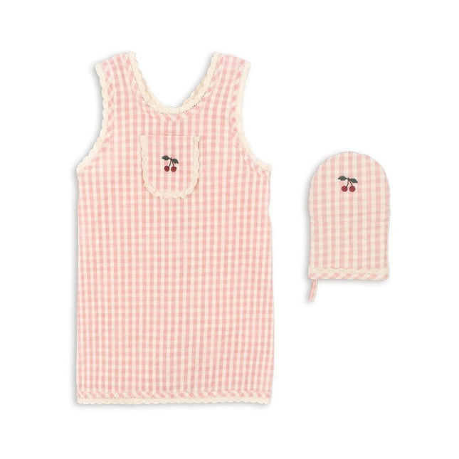 Konges Slojd Keukenschort Kind Set Cherry - Konges Slojd - Babywinkel - 5715404342803