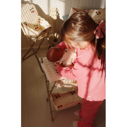 Konges Slojd Poppen Verschoontafel Grand Cerise Pink Glitter - Konges Slojd - Babywinkel - 5715404342247