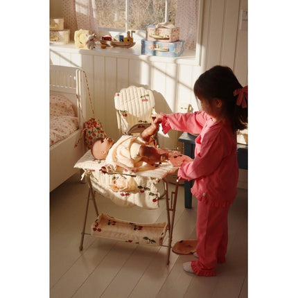 Konges Slojd Poppen Verschoontafel Grand Cerise Pink Glitter - Konges Slojd - Babywinkel - 5715404342247