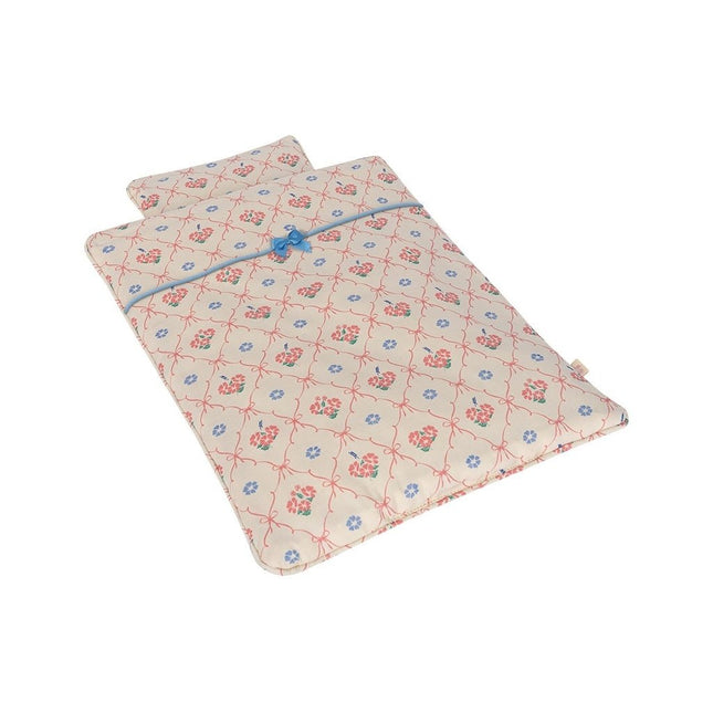 Konges Slojd Poppenbedje Beddengoed Fleur Decor - Konges Slojd - Babywinkel - 5715404342179