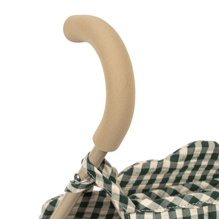 Konges Slojd Poppenbuggy Smoke Pine Check koop je bij Babywinkel