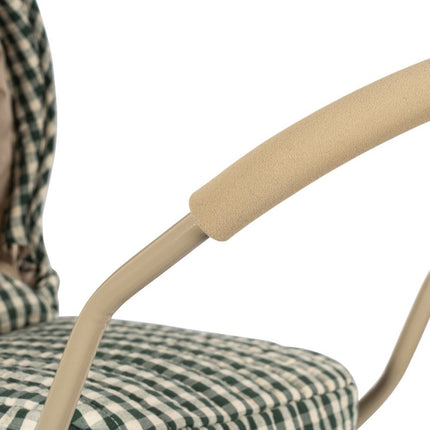 Konges Slojd Poppenwagen Smoke Pine Check koop je bij Babywinkel