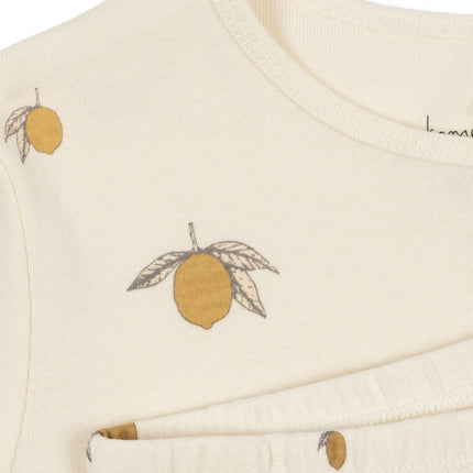 Konges Slojd Pyjama GOTS Lemon koop je bij Babywinkel