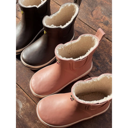 Konges Slojd Regenlaarsjes Lemon Lowchocolate Brown - Konges Slojd - Babywinkel - 5715404261609