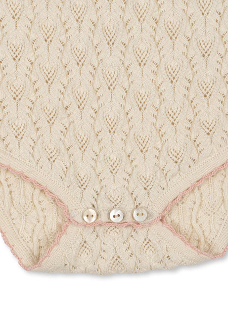 Konges Slojd Romper Cream Off White - Konges Slojd - Babywinkel - 5715681013441