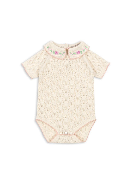 Konges Slojd Romper Cream Off White - Konges Slojd - Babywinkel - 5715681013441