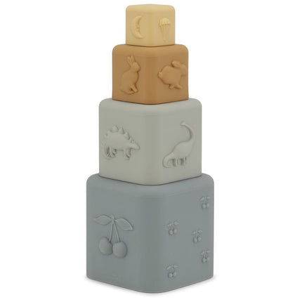 Konges Slojd Stapeltoren Blue Mix - Konges Slojd - Babywinkel - 5715404059664