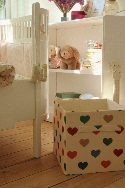 Konges Sløjd Stoffen Opbergmandjes 2 Stuks Coeur Coloré koop je bij Babywinkel
