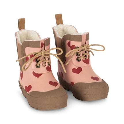 Konges Slojd Thermo Laarsjes Print Amour Pink - Konges Slojd - Babywinkel - 5715681091548