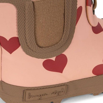 Konges Slojd Thermo Laarsjes Print Amour Pink - Konges Slojd - Babywinkel - 5715681091548