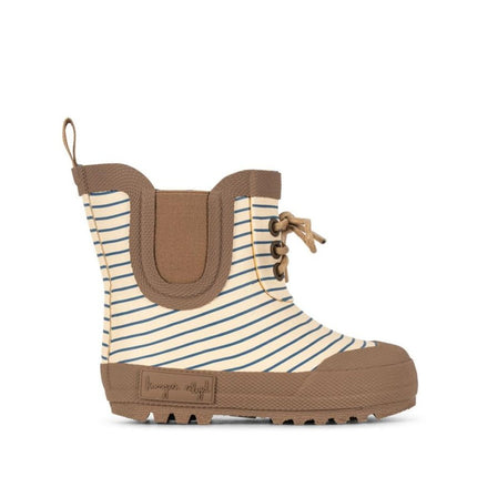 Konges Slojd Thermo Laarsjes Print Stripe Bluie - Konges Slojd - Babywinkel - 5715681091692