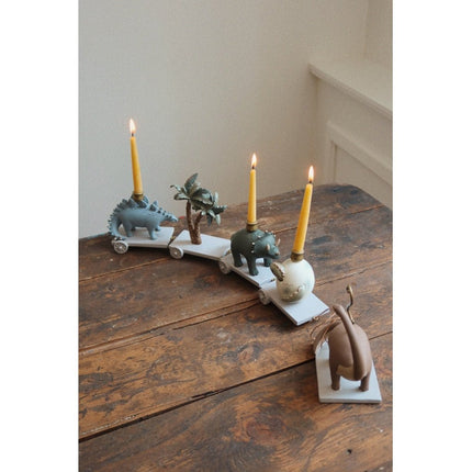 Konges Slojd Trekfiguur Birthday Train Dinomite - Konges Slojd - Babywinkel - 5712982980885