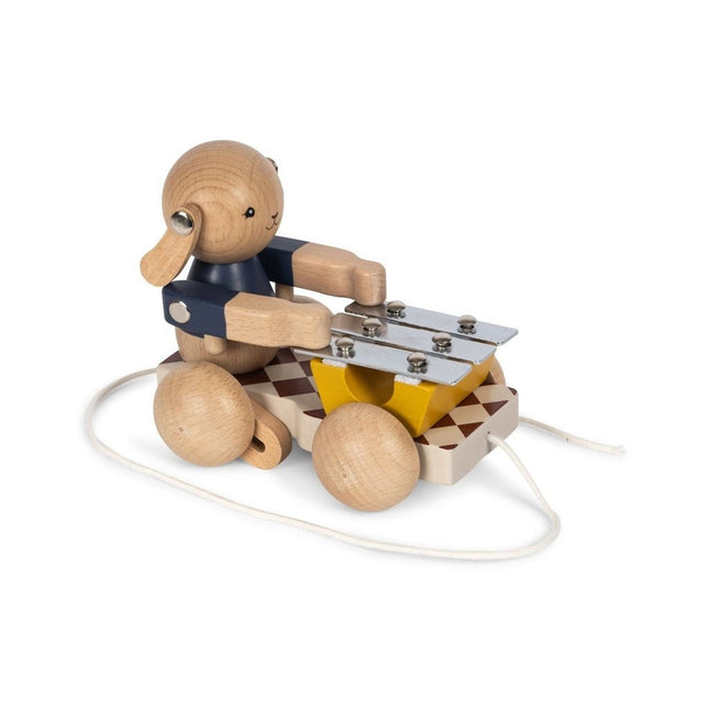 Konges Slojd Trekfiguur Bunny Musziek Xylophone - Konges Slojd - Babywinkel - 5715404343619
