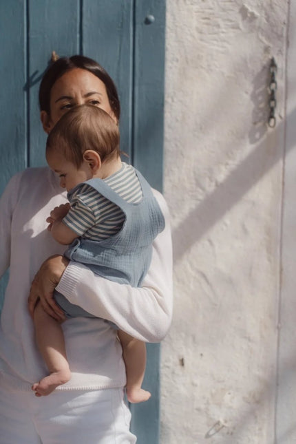 Kort tuinpak blauw Stone Blue koop je bij Babywinkel