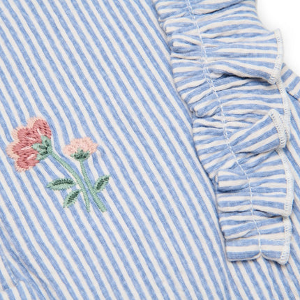 Kort tuinpak Denim Blue Stripe koop je bij Babywinkel