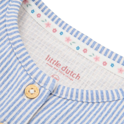 Kort tuinpak Denim Blue Stripe koop je bij Babywinkel