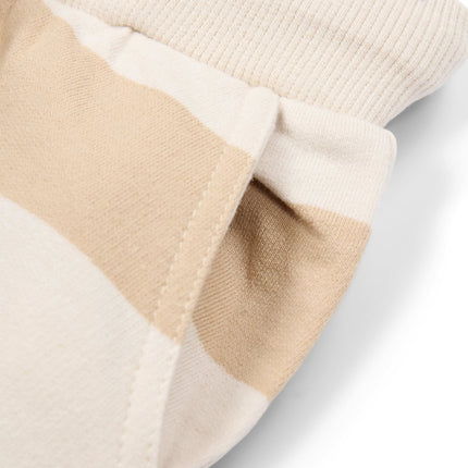 Korte broek Biscuit Stripe koop je bij Babywinkel