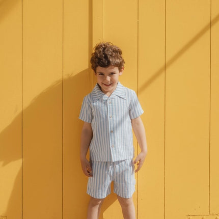 Korte broek Multi Stripe koop je bij Babywinkel