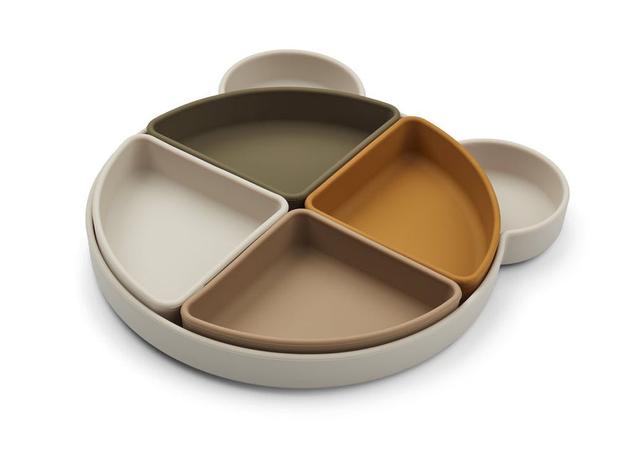 Liewood Babybord Arne Mr Bear Sandy koop je bij Babywinkel