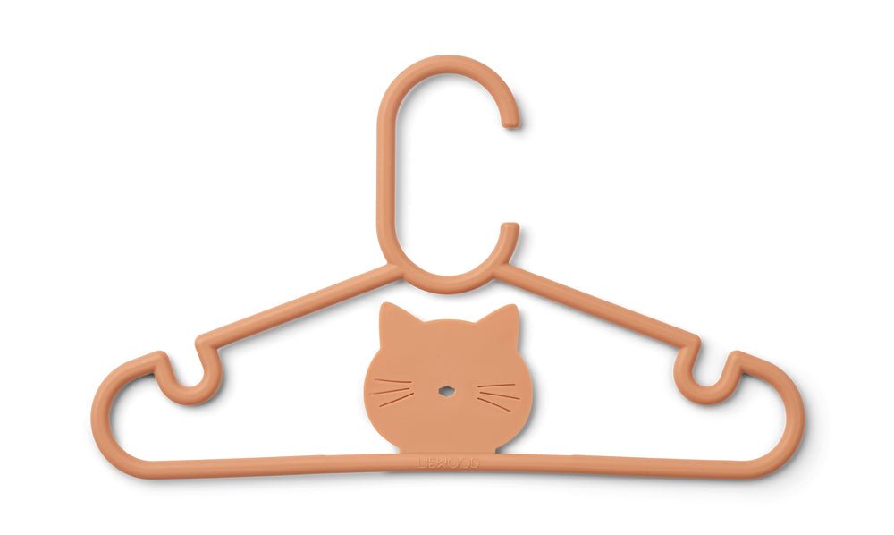 Liewood Kledinghanger Falton Cat Tuscany Rose 8St - Liewood - Babywinkel - 5715493129545
