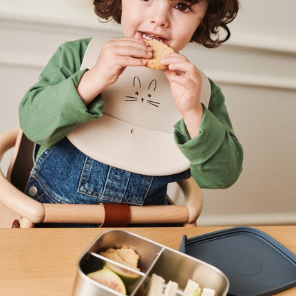 Liewood Lunchbox Arthur Mr Bear Whale Blue koop je bij Babywinkel