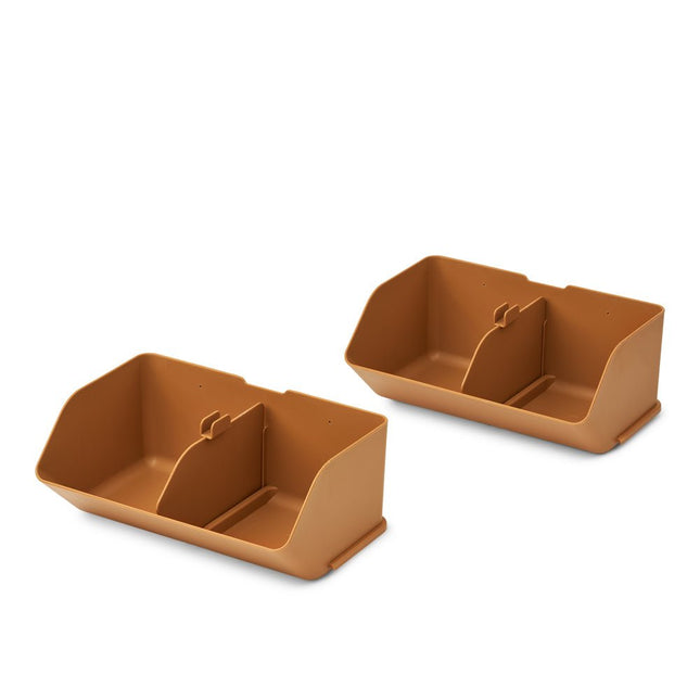 Liewood Opbergbakjes M Golden Caramale 2St - Liewood - Babywinkel - 5715335205642