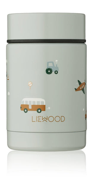 Liewood Opbergbakjes Nadja Vehicles/Dove Blue koop je bij Babywinkel