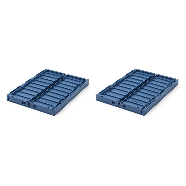 Liewood Opbergbakjes Weston Indigo Blue 25Cm 2St - Liewood - Babywinkel - 5715493376024