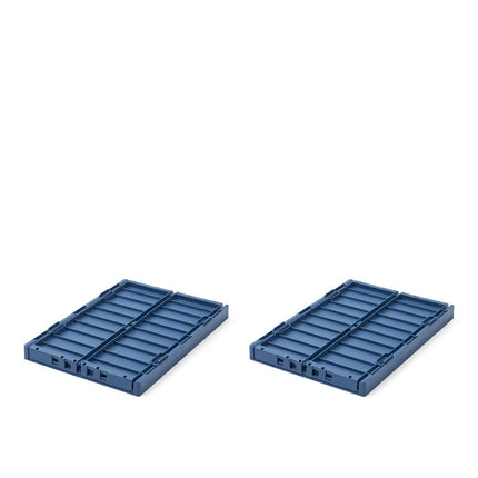 Liewood Opbergbakjes Weston Indigo Blue 36Cm 2St - Liewood - Babywinkel - 5715493376086