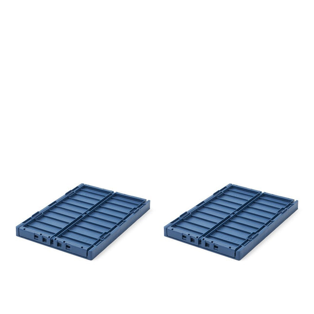 Liewood Opbergbakjes Weston Indigo Blue 36Cm 2St - Liewood - Babywinkel - 5715493376086