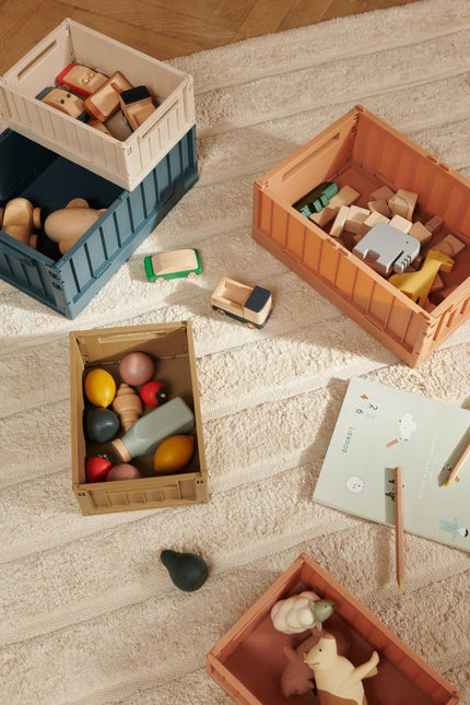 Liewood Opbergbakjes Weston Sandy M 2St koop je bij Babywinkel