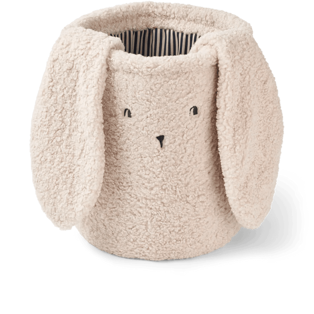 Liewood Opbergmand Morley Rabbit Pile Mist koop je bij Babywinkel