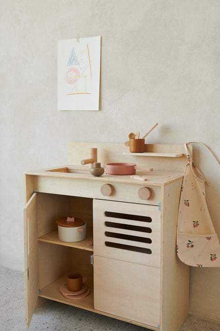 Liewood Slabbetje Lai Peach/Sea Shell koop je bij Babywinkel