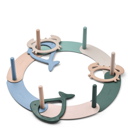 Liewood Spelletje Noova Ring Toss Sea Creature koop je bij Babywinkel