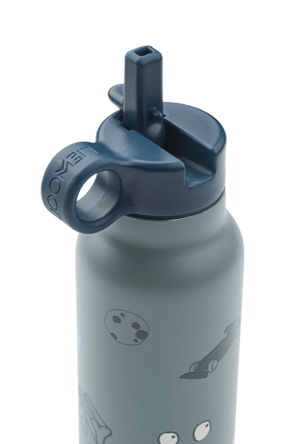 Liewood Waterfles Falk Play / Dusty Peppermint 350ml koop je bij Babywinkel