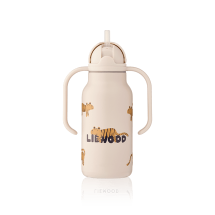Liewood Waterfles Kimmie Tiger / Sandy 250ml koop je bij Babywinkel