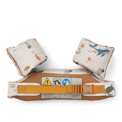 Liewood Zwemvest Darko Sea Creature Sandy koop je bij Babywinkel