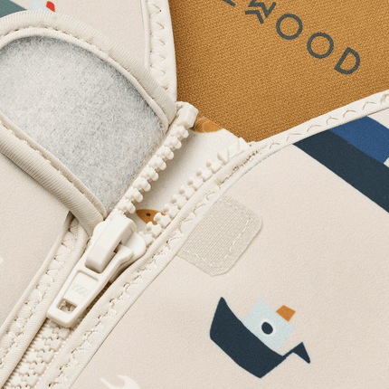 Liewood Zwemvest Dove Sailing Sandy koop je bij Babywinkel