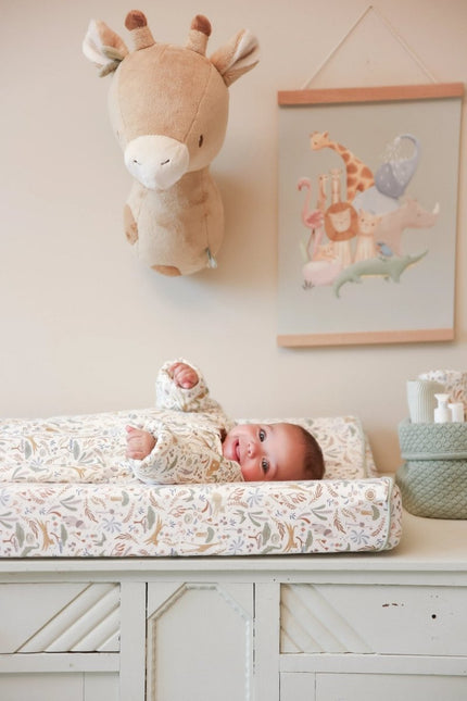 Little Dutch Aankleedkussenhoes Safari Wonders koop je bij Babywinkel