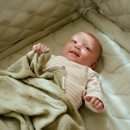 Little Dutch Boxkleed Pure Sage koop je bij Babywinkel